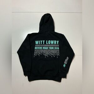 Witt Lowry Nevers Road Tour 2019 Concert Official Merch Black Pullover Hoodie